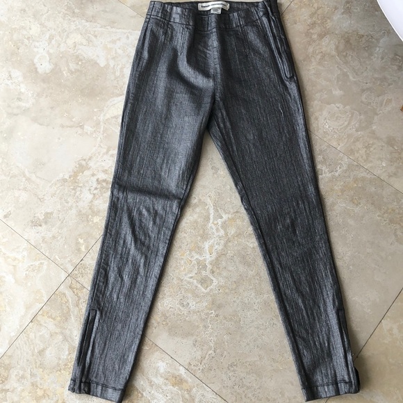 French Connection - Silver Washed Denim Jeans - 6 - Picture 3 of 8